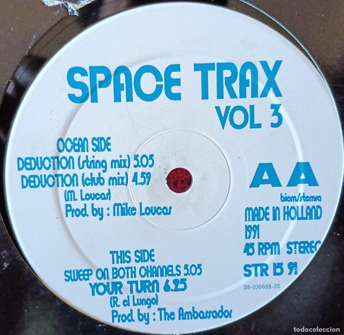 Discos de vinilo: SPACE TRAX ** Vol. 3 ** MAXI SINGLE VINILO 1991 - Foto 2