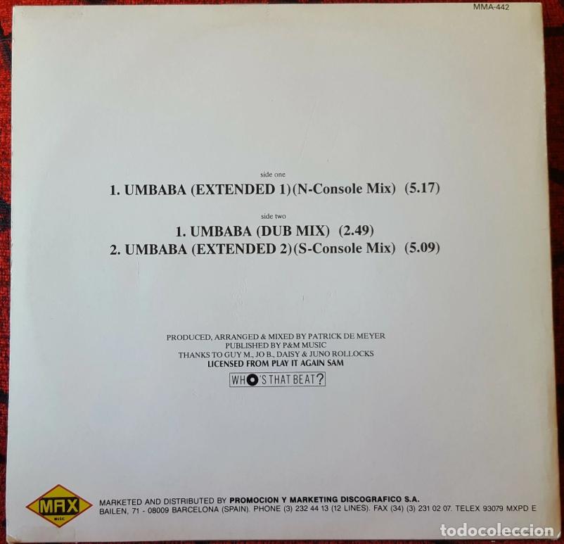 Discos de vinilo: TRAGIC ERROR ** Umbaba ** MAXI SINGLE VINILO 1990 - Foto 2