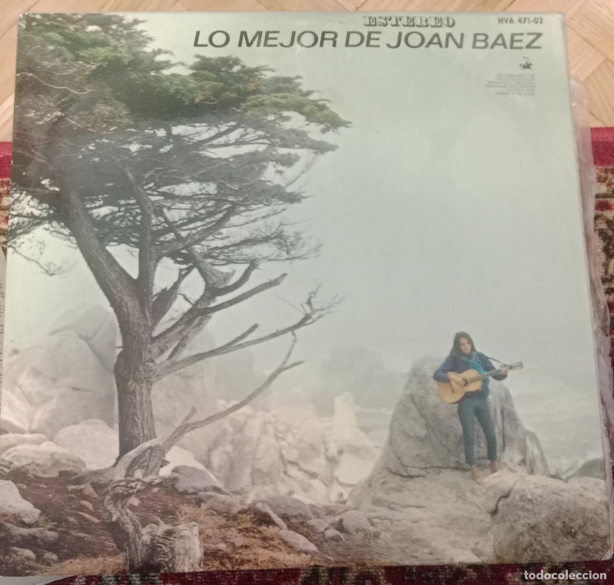 Discos de vinilo: Joan Baez &ndash; Lo Mejor De Joan Baez Lp Espa&ntilde;a 1983