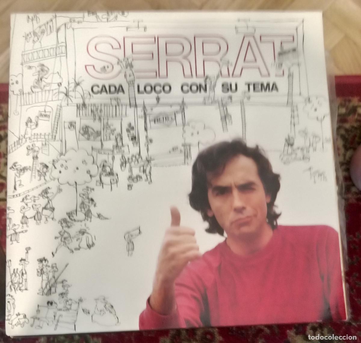 Discos de vinilo: Joan Manuel Serrat &ndash; Cada Loco Con Su Tema Lp 1983