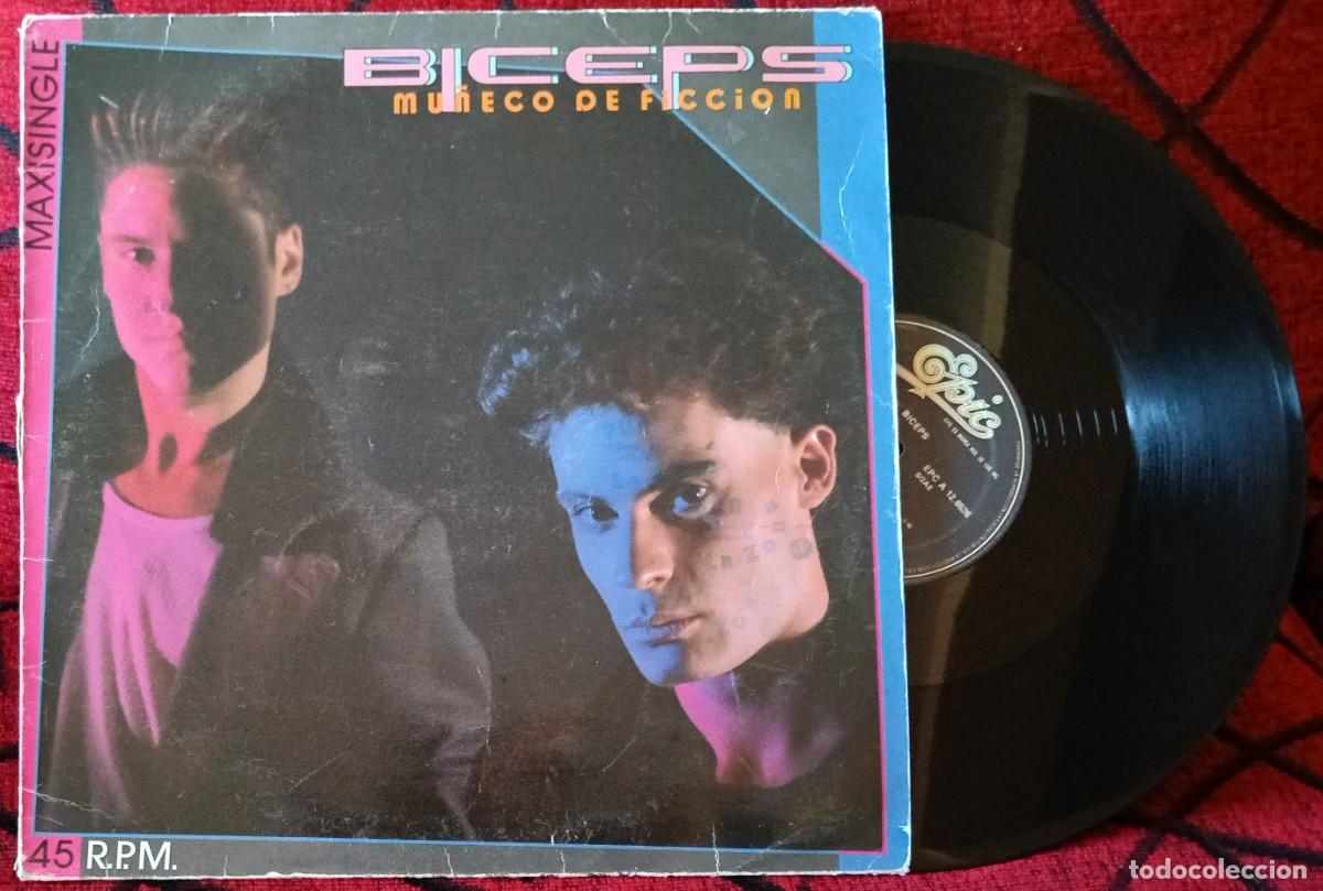 Discos de vinilo: BICEPS ** Mu&ntilde;eco De Ficci&oacute;n ** MAXI SINGLE VINILO 1985