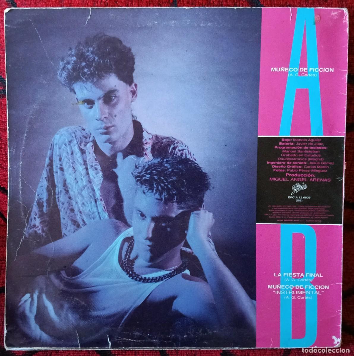 Discos de vinilo: BICEPS ** Mu&ntilde;eco De Ficci&oacute;n ** MAXI SINGLE VINILO 1985 - Foto 2