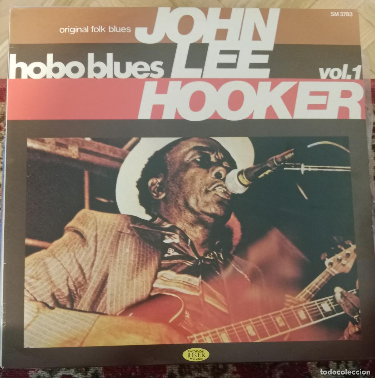 Discos de vinilo: John Lee Hooker &ndash; Vol. 1 - Hobo Blues Lp Italia 1982