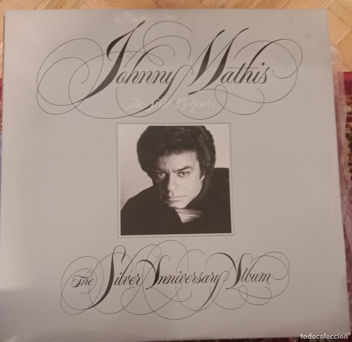 Discos de vinilo: Johnny Mathis &ndash; The First 25 Years Doble Lp Espa&ntilde;a 1981