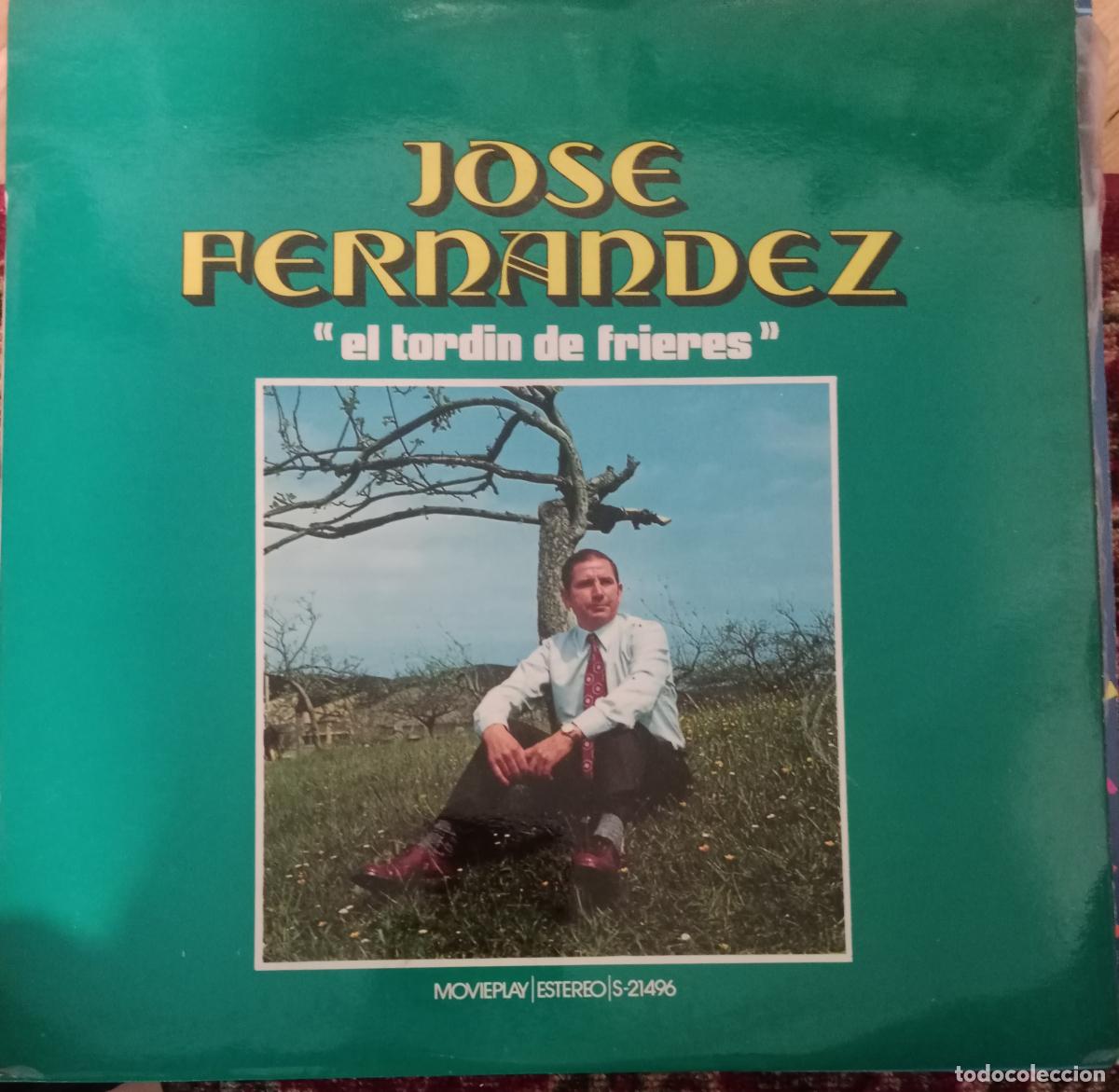 Discos de vinilo: Jose Fernandez - El tordin de frieres&rdquo; Lp 70s