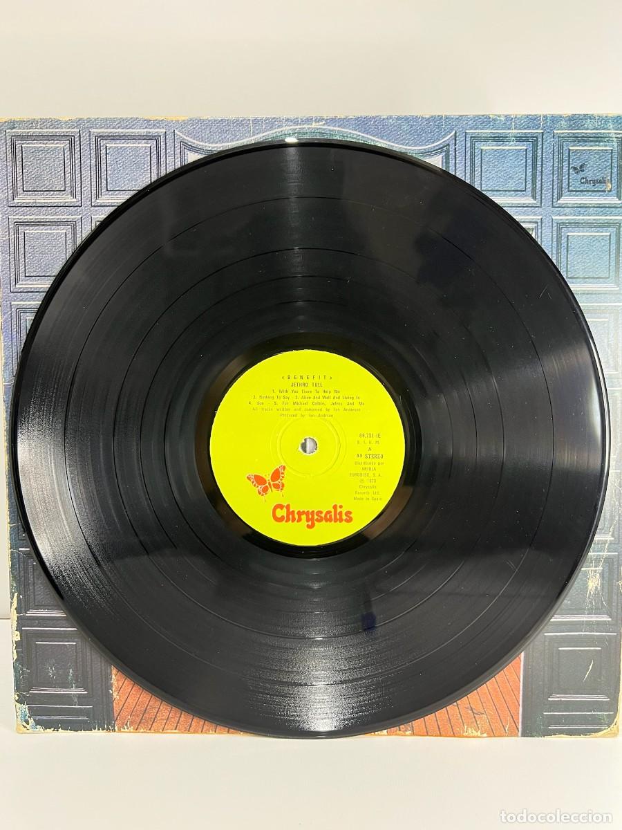 Discos de vinilo: JETHRO TULL (LP) BENEFIT - A&Ntilde;O 1976 - Foto 2