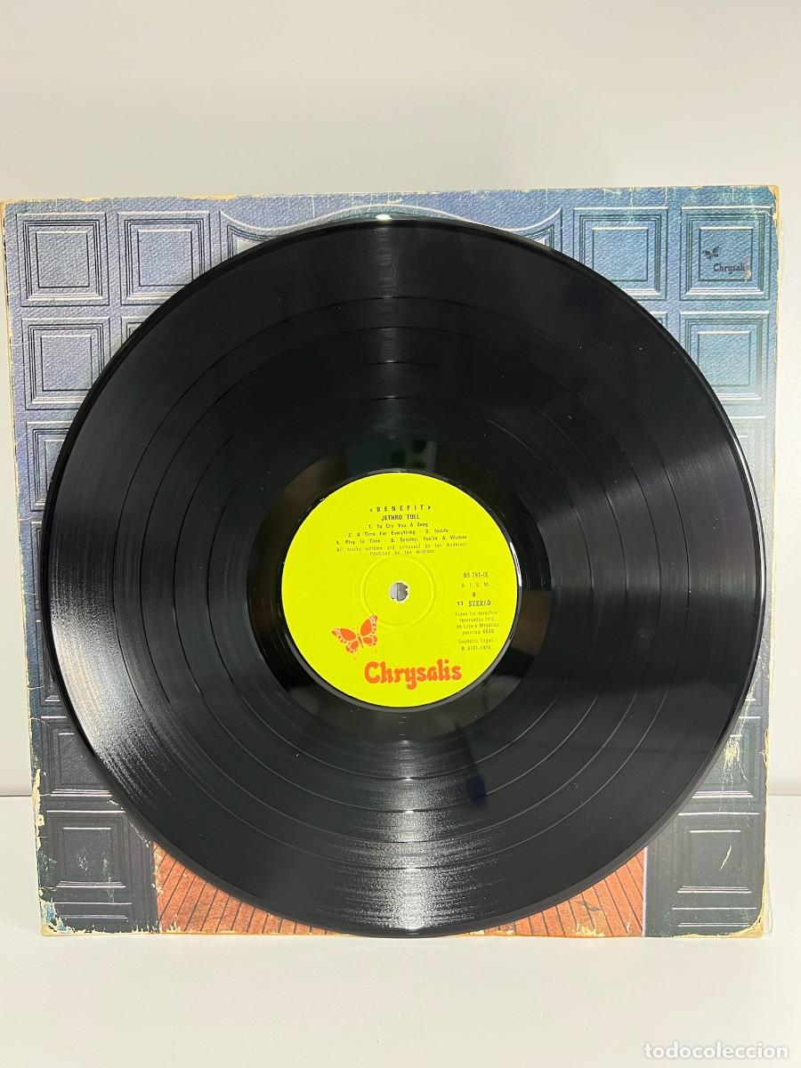 Discos de vinilo: JETHRO TULL (LP) BENEFIT - A&Ntilde;O 1976 - Foto 3