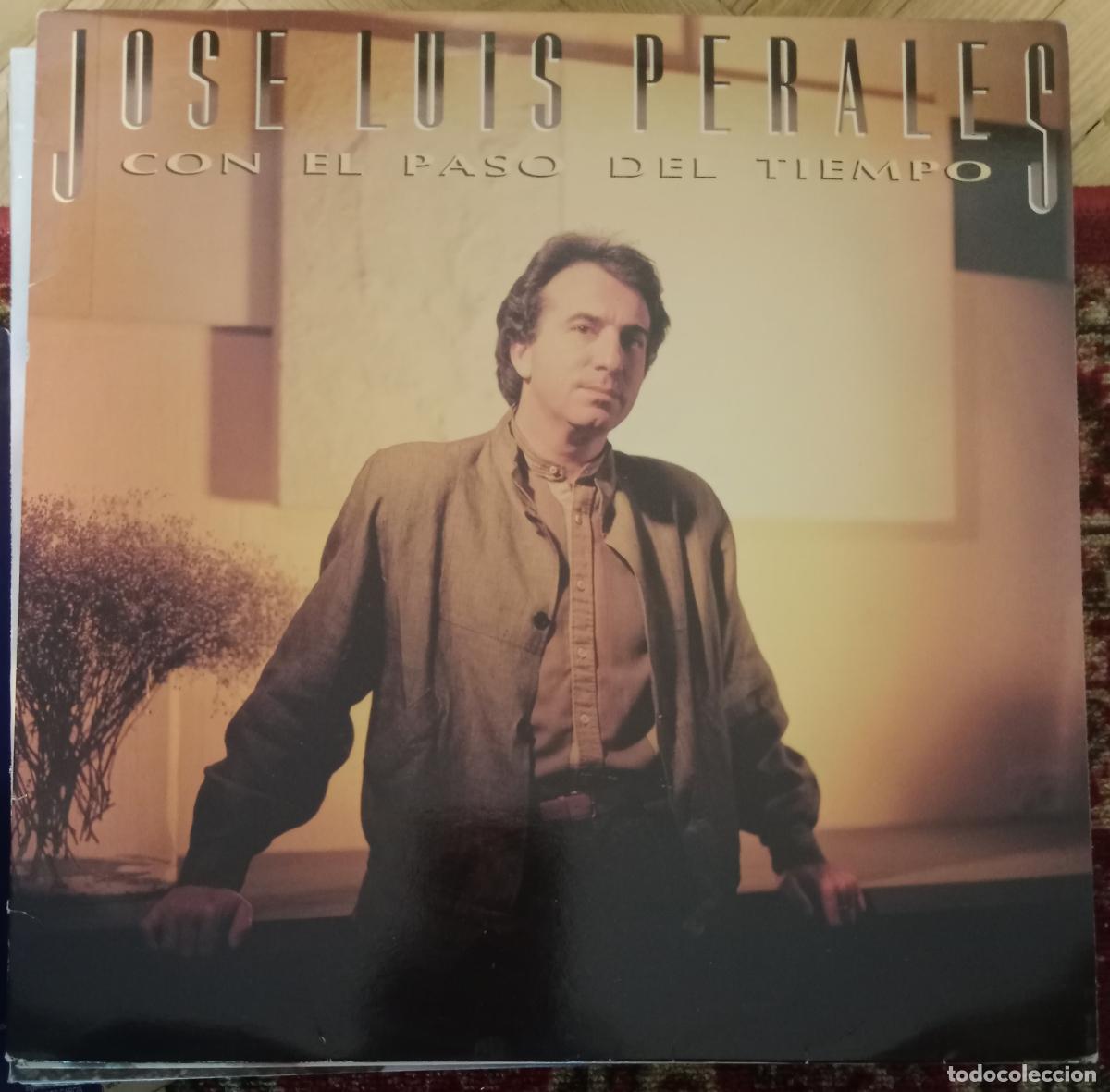 Discos de vinilo: Jose Luis Perales &ndash; Con El Paso Del Tiempo Lp 1986