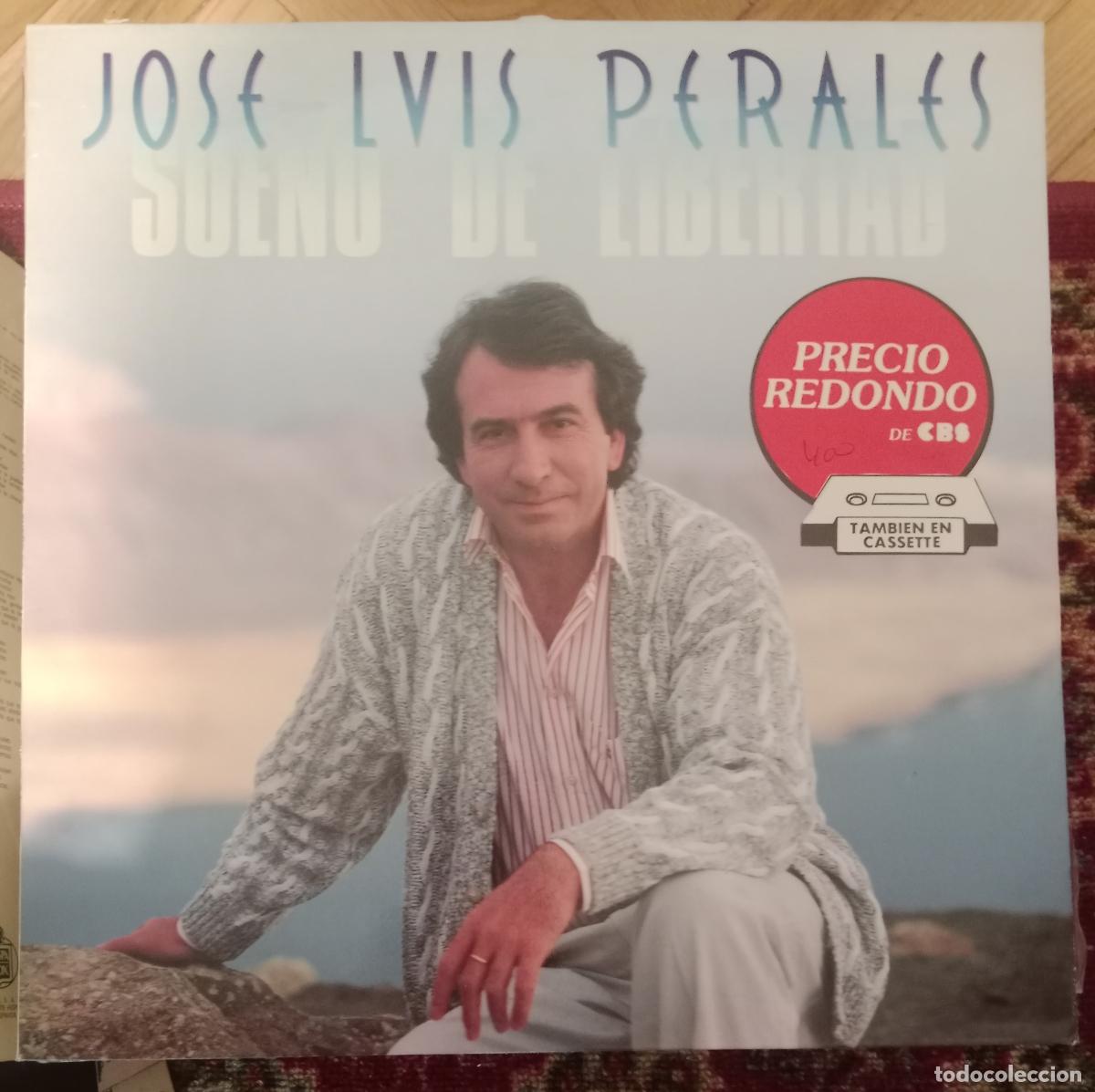Discos de vinilo: Jose Luis Perales &ndash; Sue&ntilde;o De Libertad Lp 1987