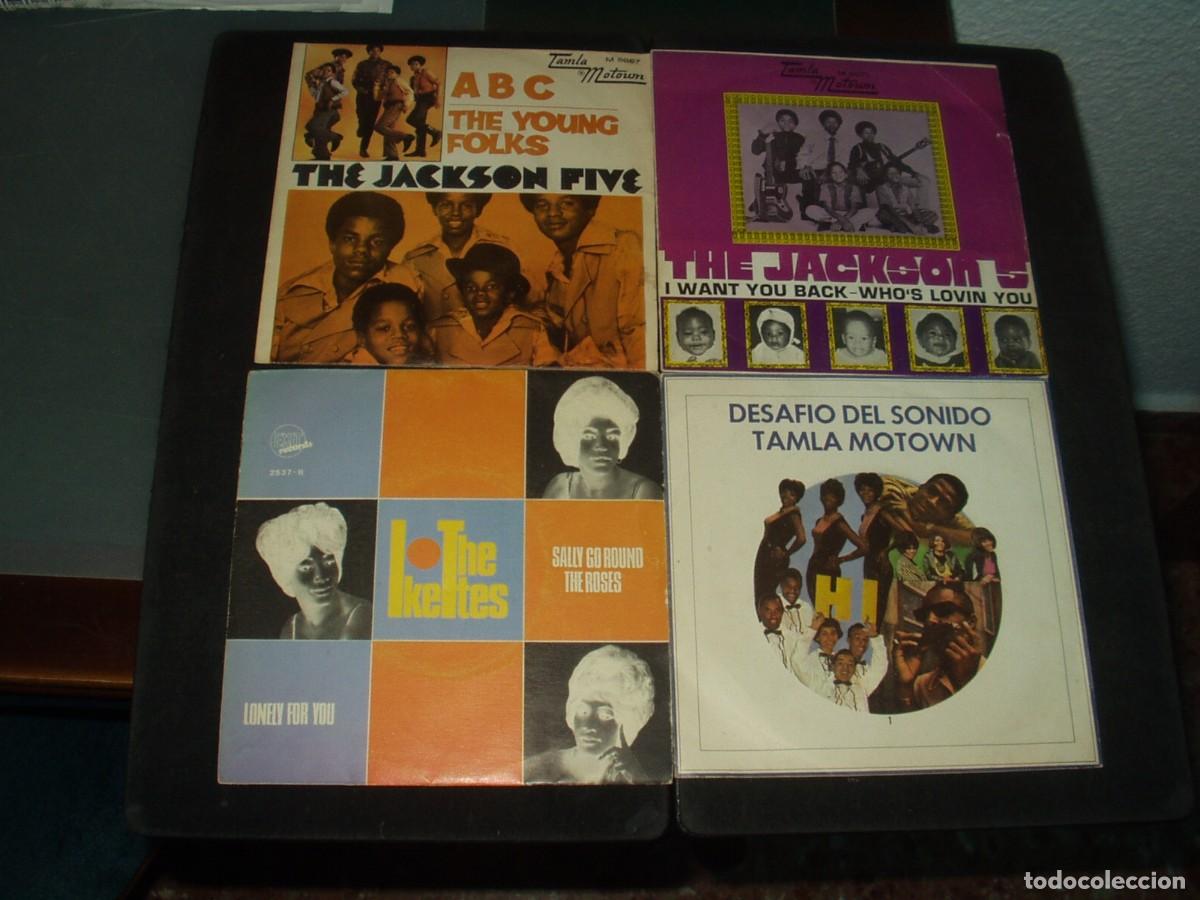 Discos de vinilo: LOTE 8 EP'S Y SINGLES SOUL, POP...