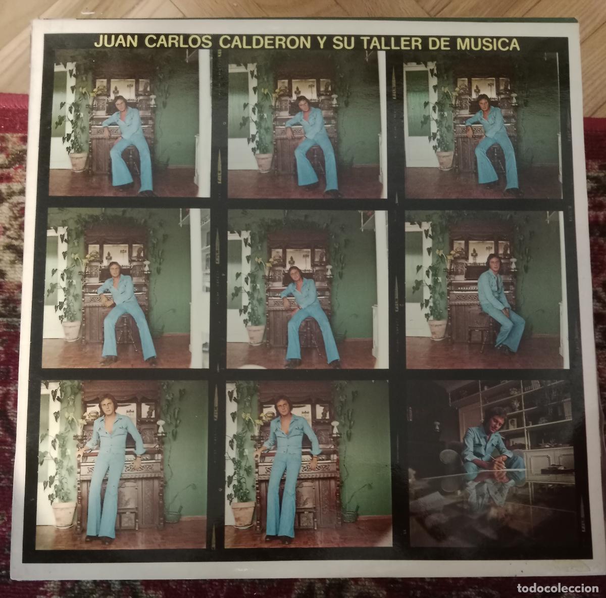 Discos de vinilo: Juan Carlos Calder&oacute;n Y Su Taller De M&uacute;sica &ndash; Juan Carlos Calder&oacute;n Y Su Taller De M&uacute;sica Lp 1974