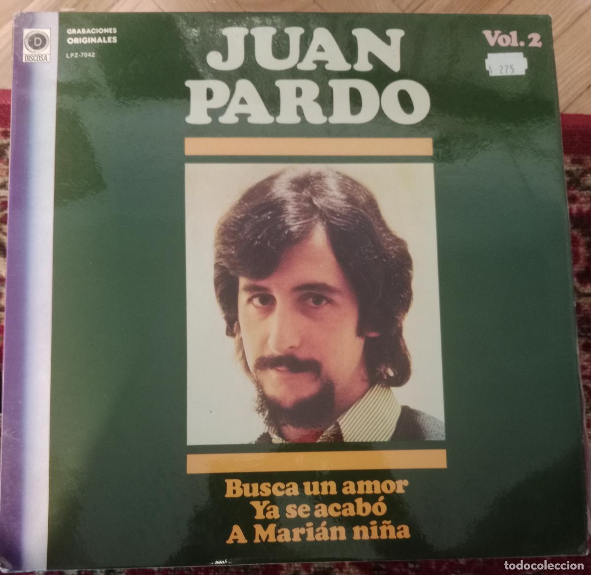 Discos de vinilo: Juan Pardo &ndash; Vol. 2 Lp Espa&ntilde;a 1982