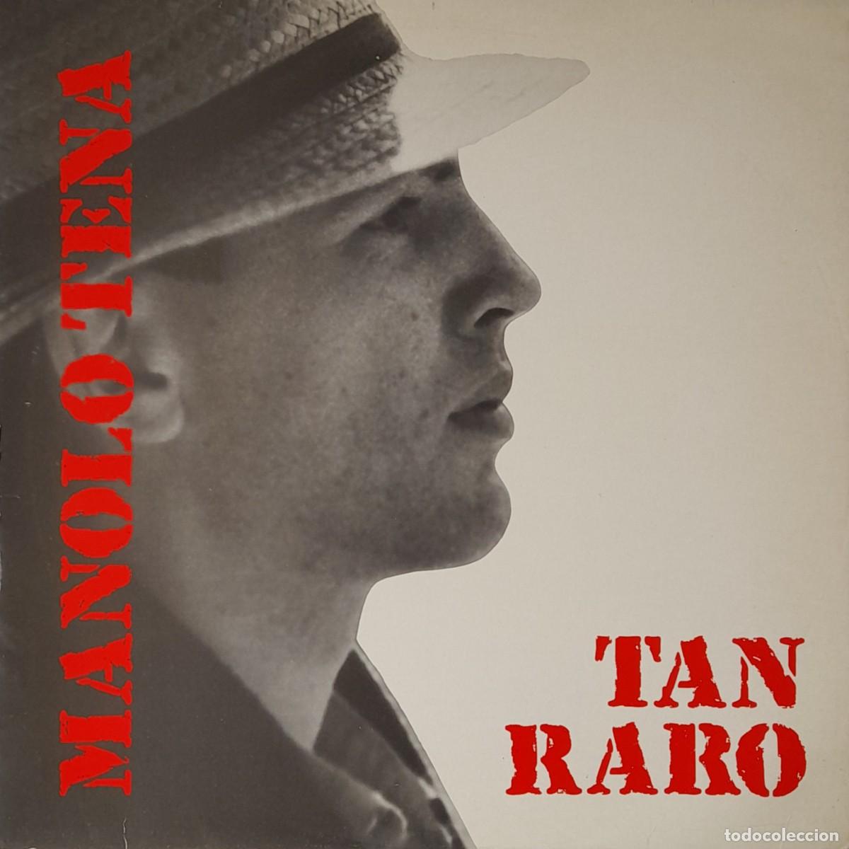 Discos de vinilo: Tan raro. MANOLO TENA. LP El&iacute;geme Discos