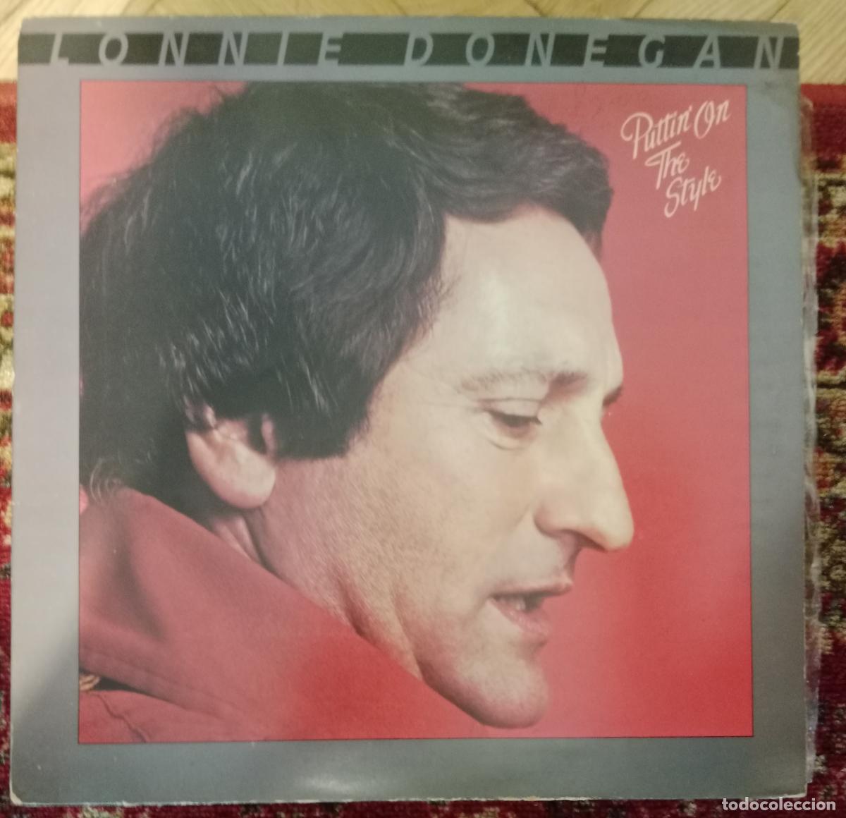 Discos de vinilo: Lonnie Donegan &ndash; Puttin' On The Style Lp UK 1978