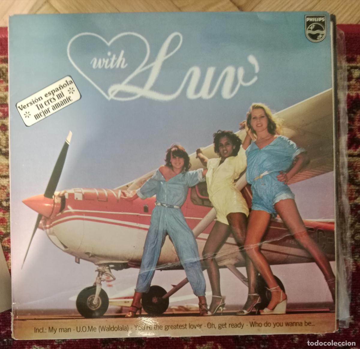 Discos de vinilo: Luv &ndash; With Luv' (Versi&oacute;n Espa&ntilde;ola) Lp Espa&ntilde;a 1979