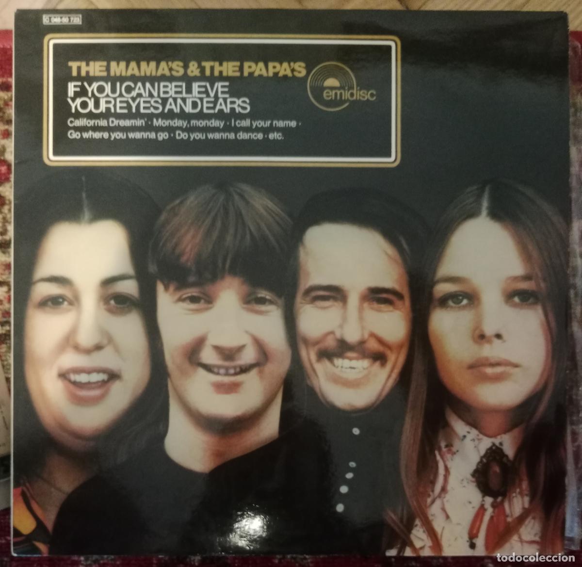 Discos de vinilo: The Mama's & The Papa's &ndash; If You Can Believe Your Eyes And Ears Lp Holanda 70s