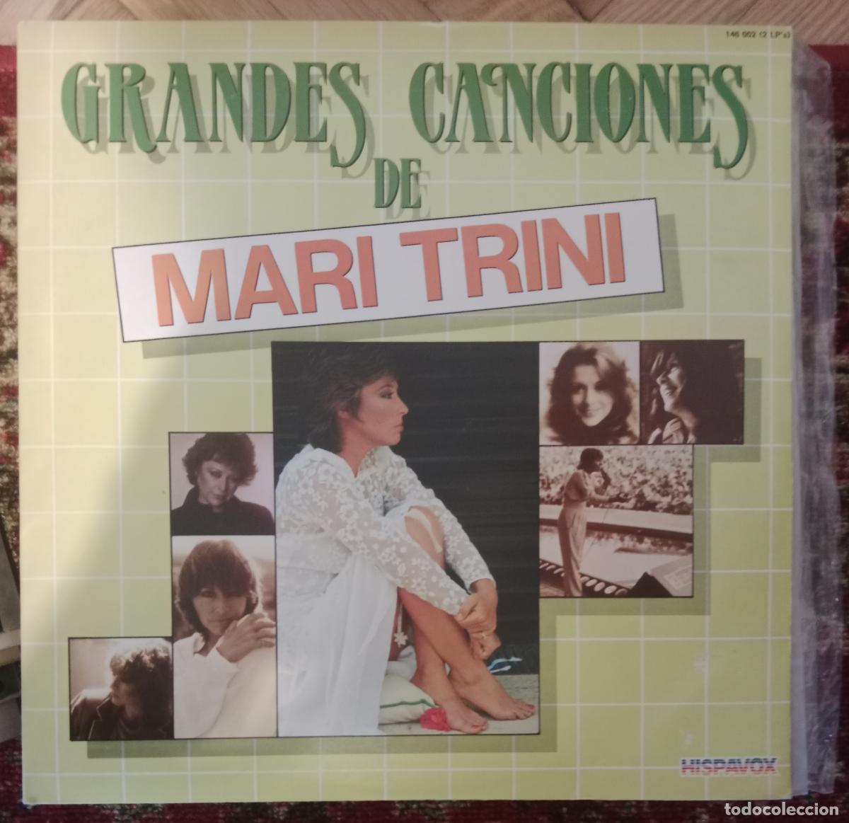 Discos de vinilo: Mari Trini &ndash; Grandes Canciones De Mari Trini Doble Lp 1983