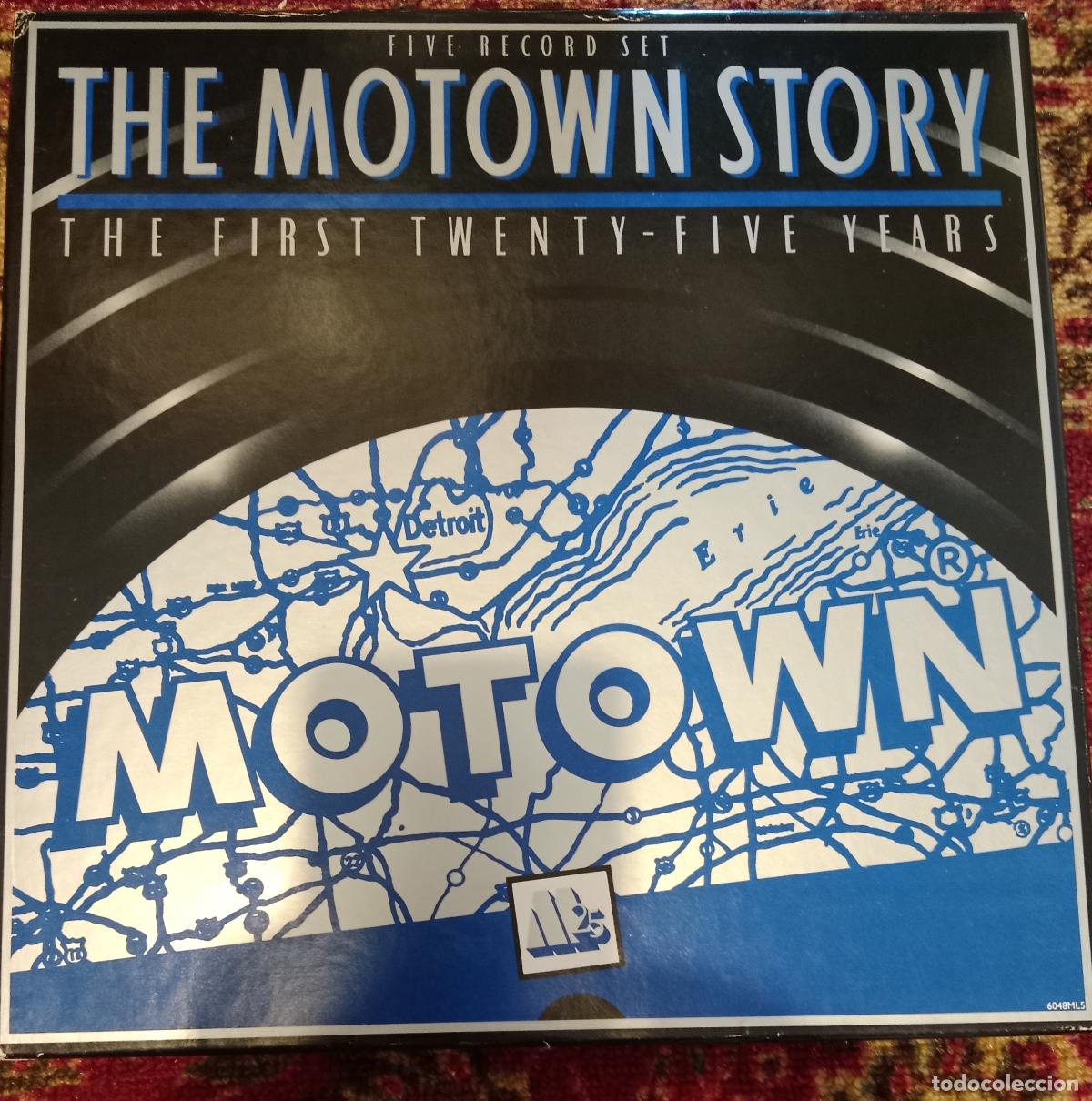 Discos de vinilo: The Motown Story (The First Twenty-Five Years) BOXSET 5 Lps 1983 EEUU