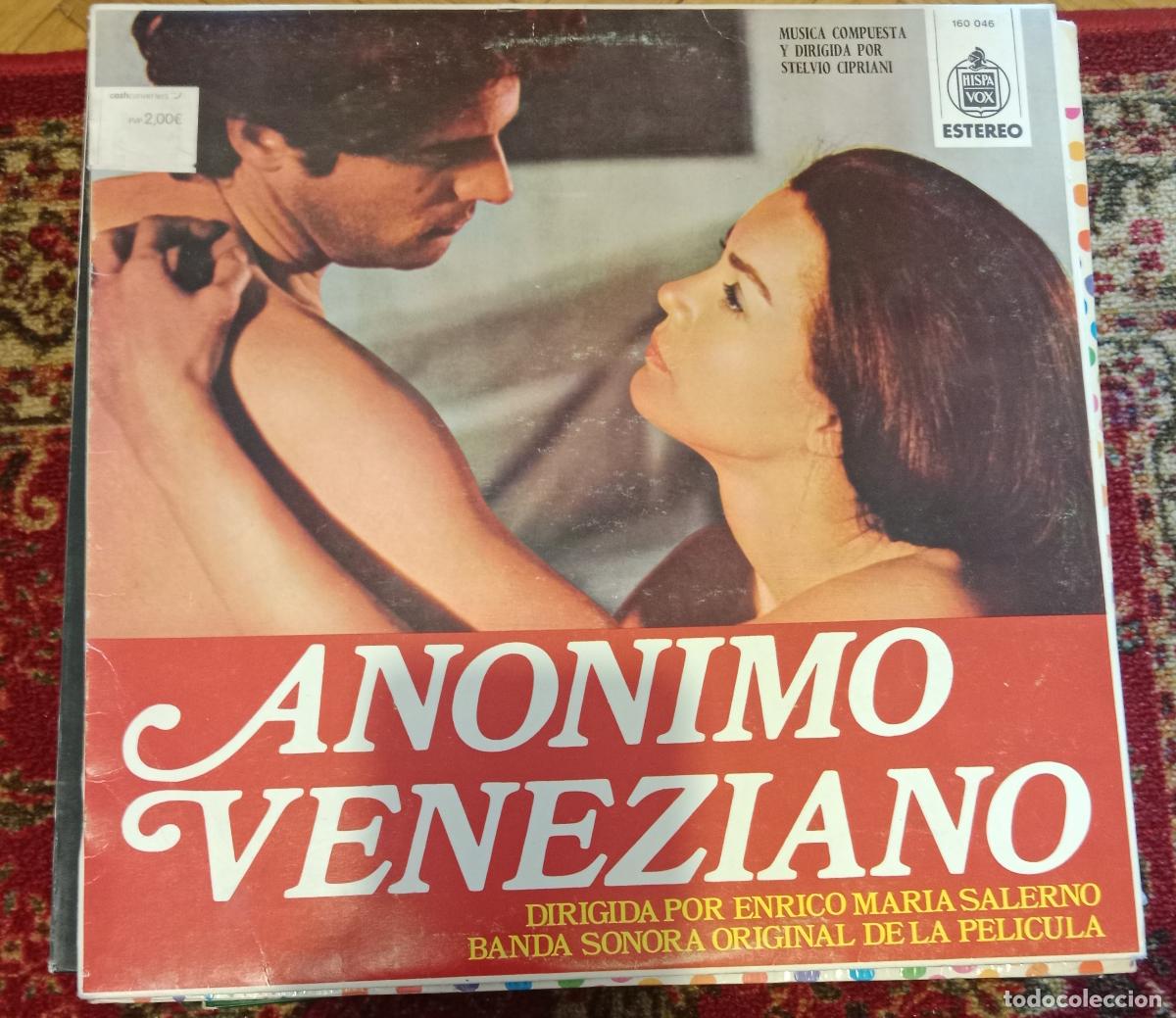 Discos de vinilo: Stelvio Cipriani &ndash; Anonimo Veneziano Lp Espa&ntilde;a 1983