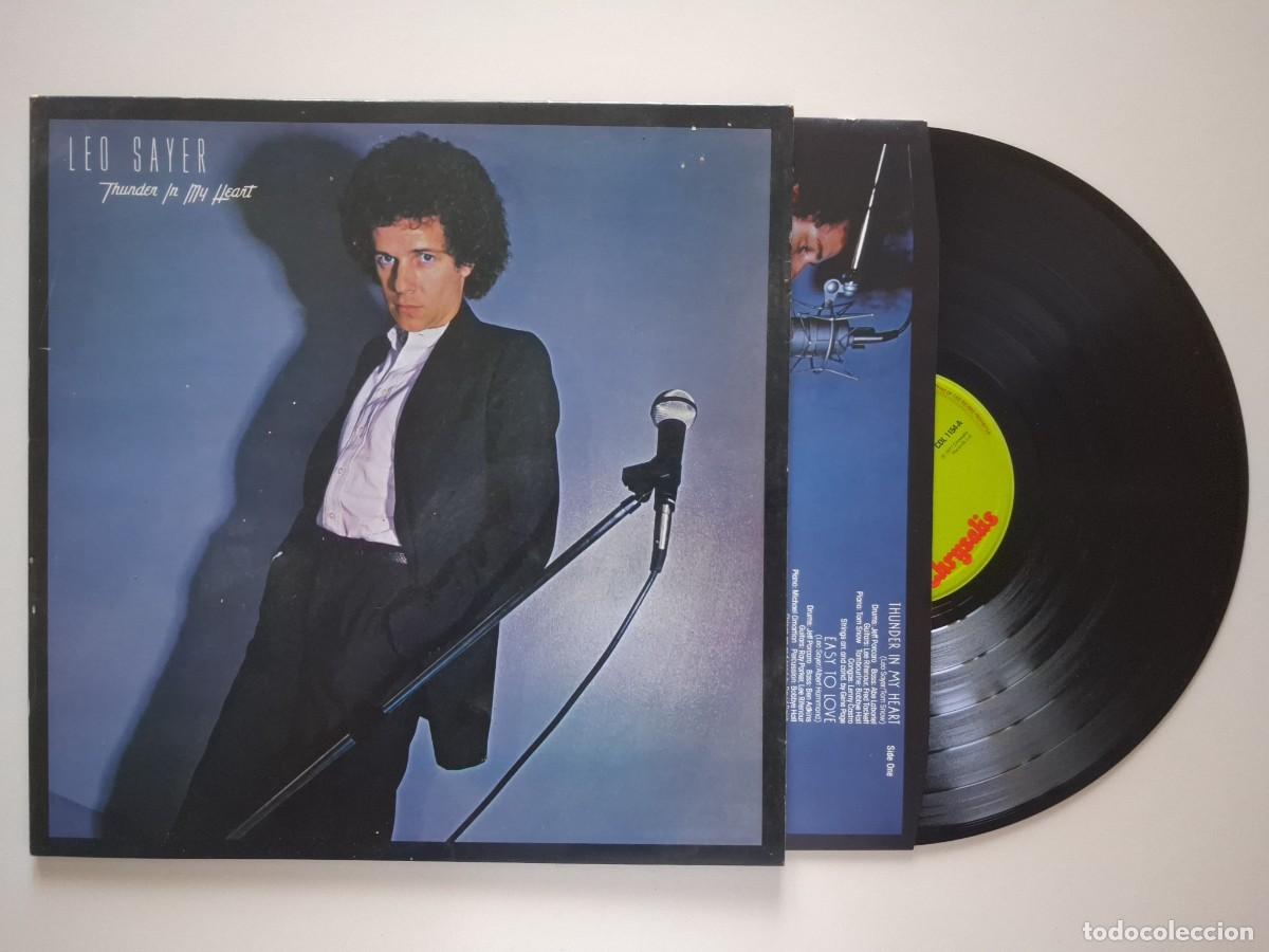 Vinyl records: Leo Sayer &ndash; Thunder In My Heart