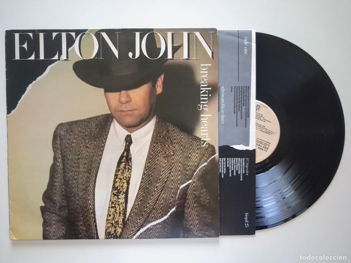 Disques de vinyle: Elton John &ndash; Breaking Hearts