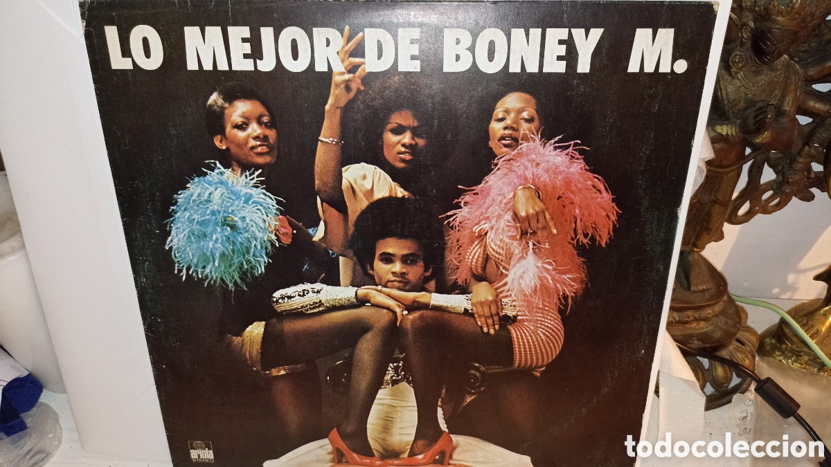 Discos de vinilo: Vinilo LP Boney M. - Lo Mejor De Boney M. (Edici&oacute;n Espa&ntilde;a 1978, Ariola)