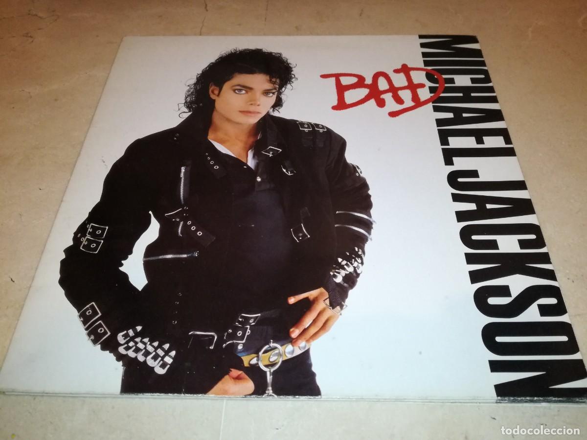 Discos de vinilo: MICHAEL JACKSON-BAD-GATEFOLD-CONTIENE ENCARTE-ORIGINAL ESPA&Ntilde;OL 1987