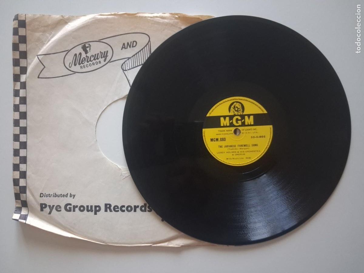 Discos de vinilo: LeRoy Holmes Orchestra &ndash; Until / The Japanese Farewell Song
