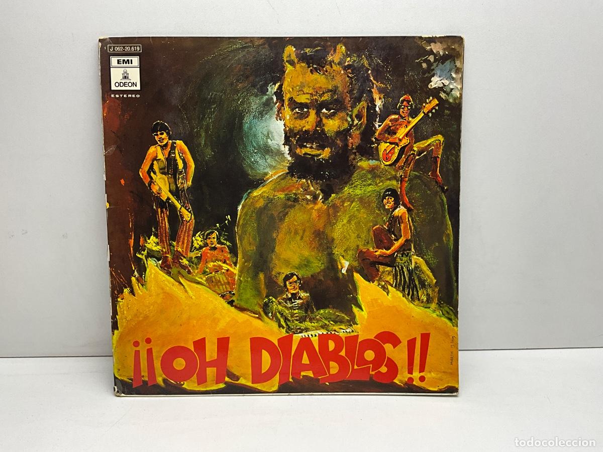 Discos de vinilo: LP - VINILO - LOS DIABLOS - OH DIABLOS !! - ODEON - 1970 - Foto 1
