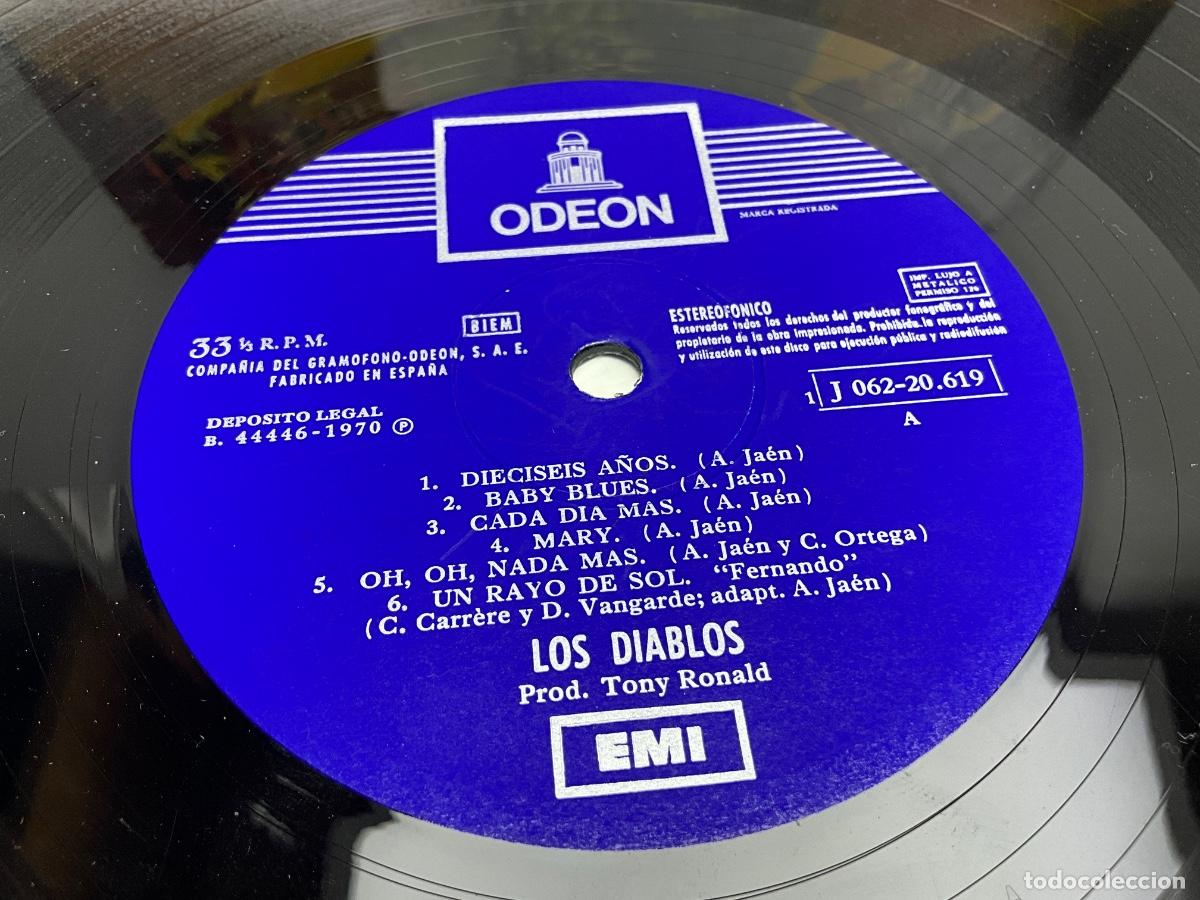 Discos de vinilo: LP - VINILO - LOS DIABLOS - OH DIABLOS !! - ODEON - 1970 - Foto 3