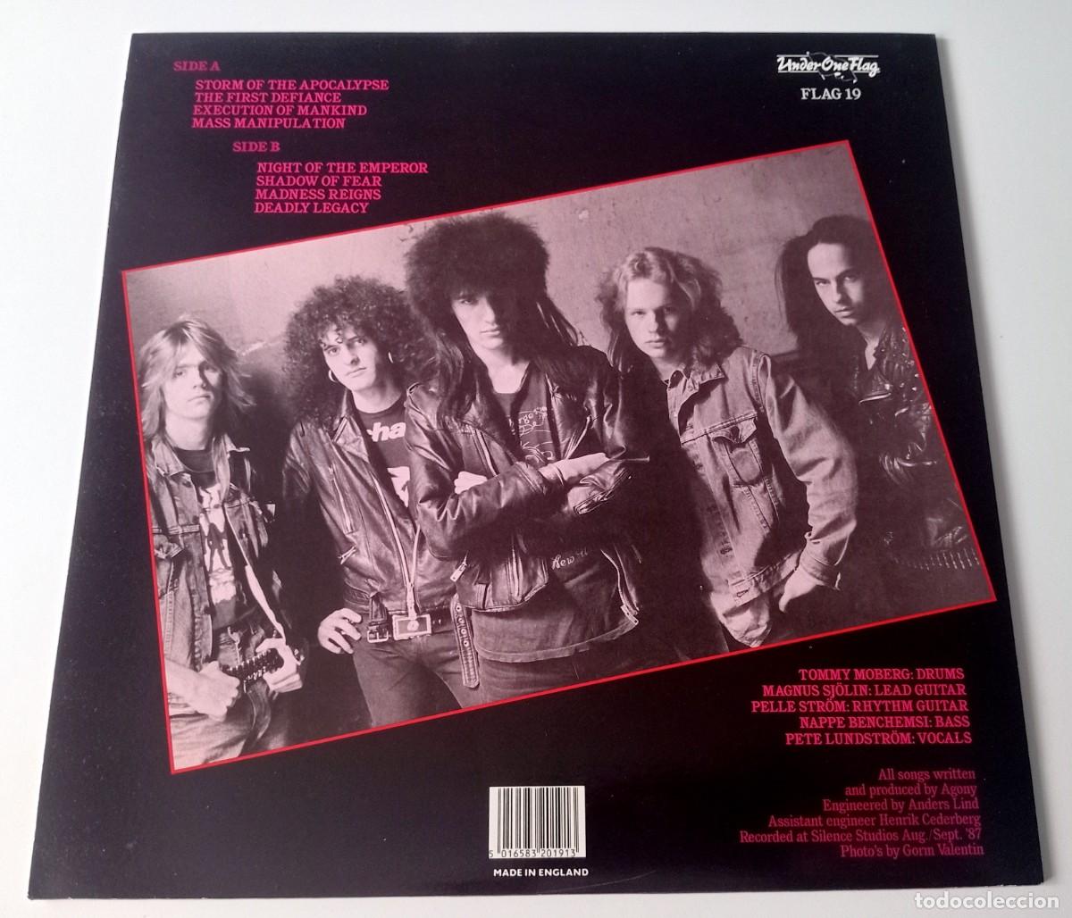 Discos de vinilo: LP AGONY - THE FIRST DEFIANCE - Foto 2