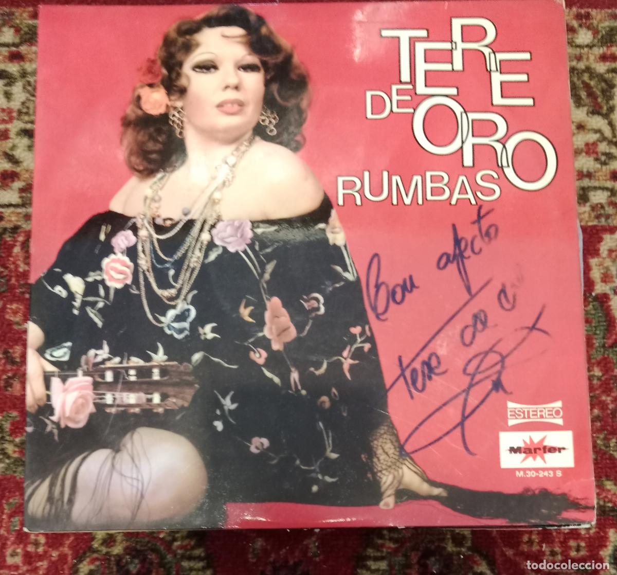 Discos de vinilo: Tere De Oro &ndash; Rumbas Lp Espa&ntilde;a 1976