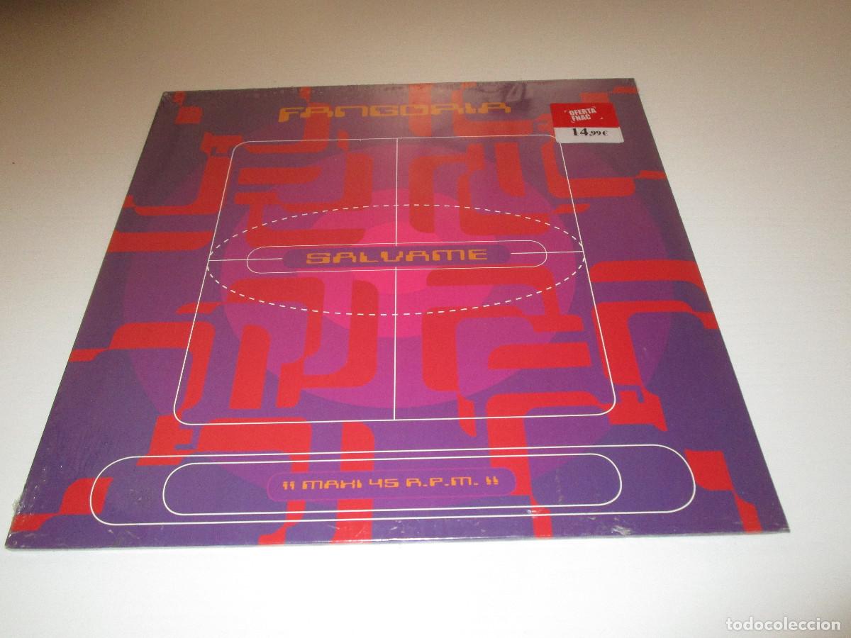 Discos de vinilo: FANGORIA ( SALVAME ) - VINILO MAXI SINGLE VIOLETA - NUEVO - 5054197158452