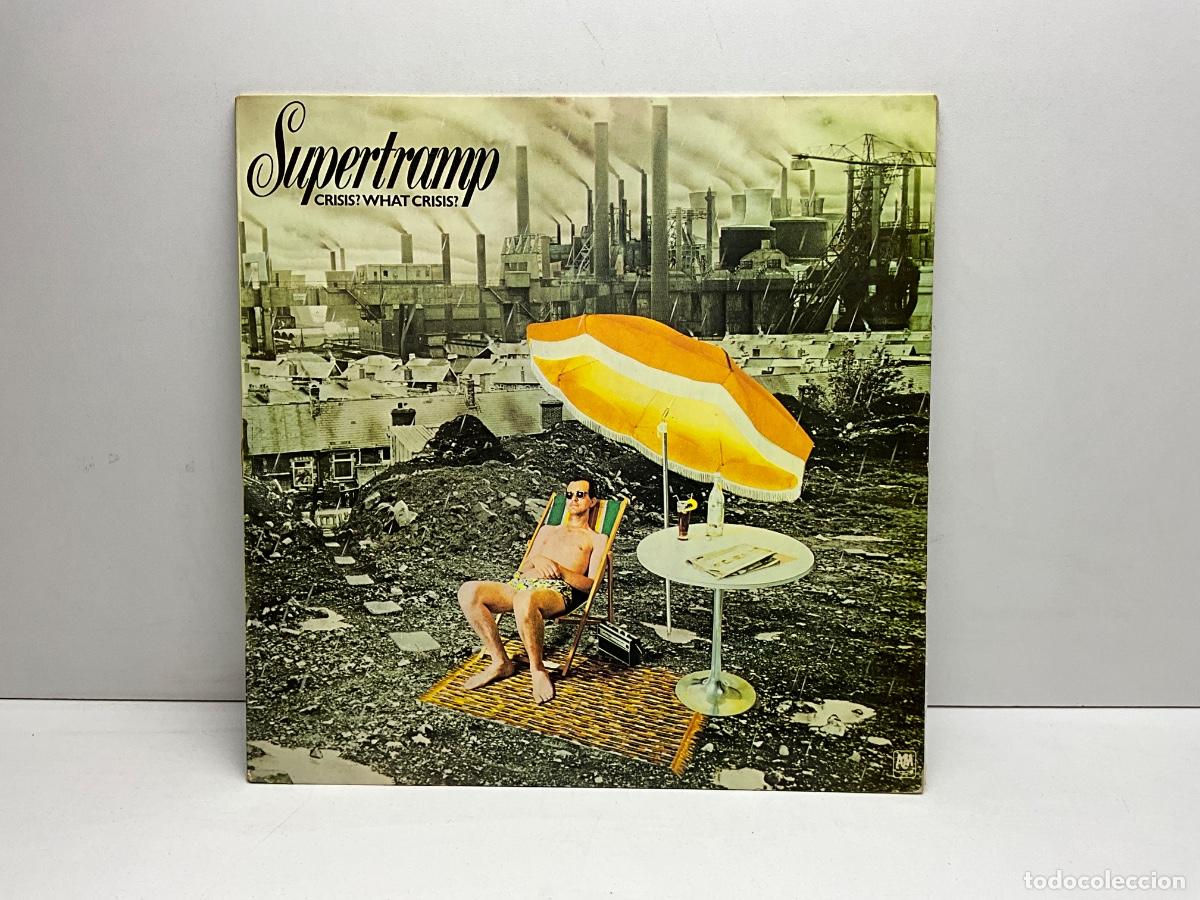Discos de vinilo: LP - VINILO - SUPERTRAMP - CRISIS ? WHAT CRISIS ? - A&M - 1977