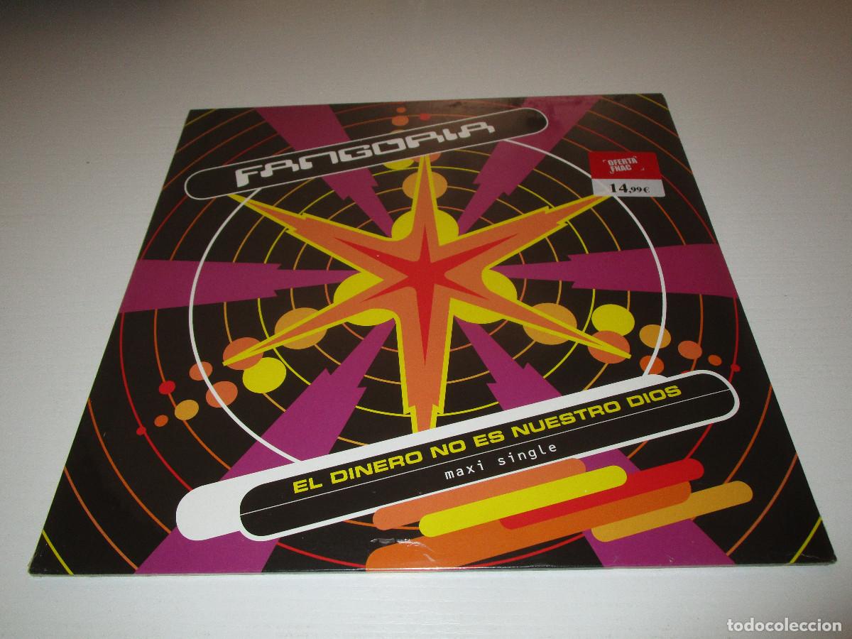 Discos de vinilo: FANGORIA ( EL DINERO NO ES NUESTRO DIOS ) - VINILO MAXI SINGLE - NUEVO - 5054197158445