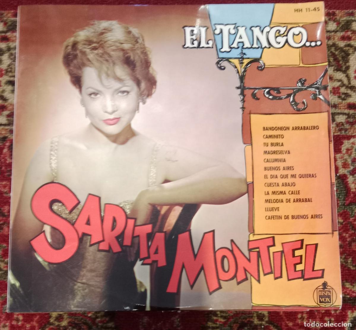 Discos de vinilo: Sarita Montiel* &ndash; El Tango... Lp Espa&ntilde;a 1961