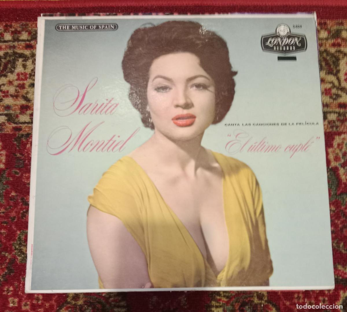 Discos de vinilo: Sarita Montiel &ndash; El Ultimo Cuple Lp 70s