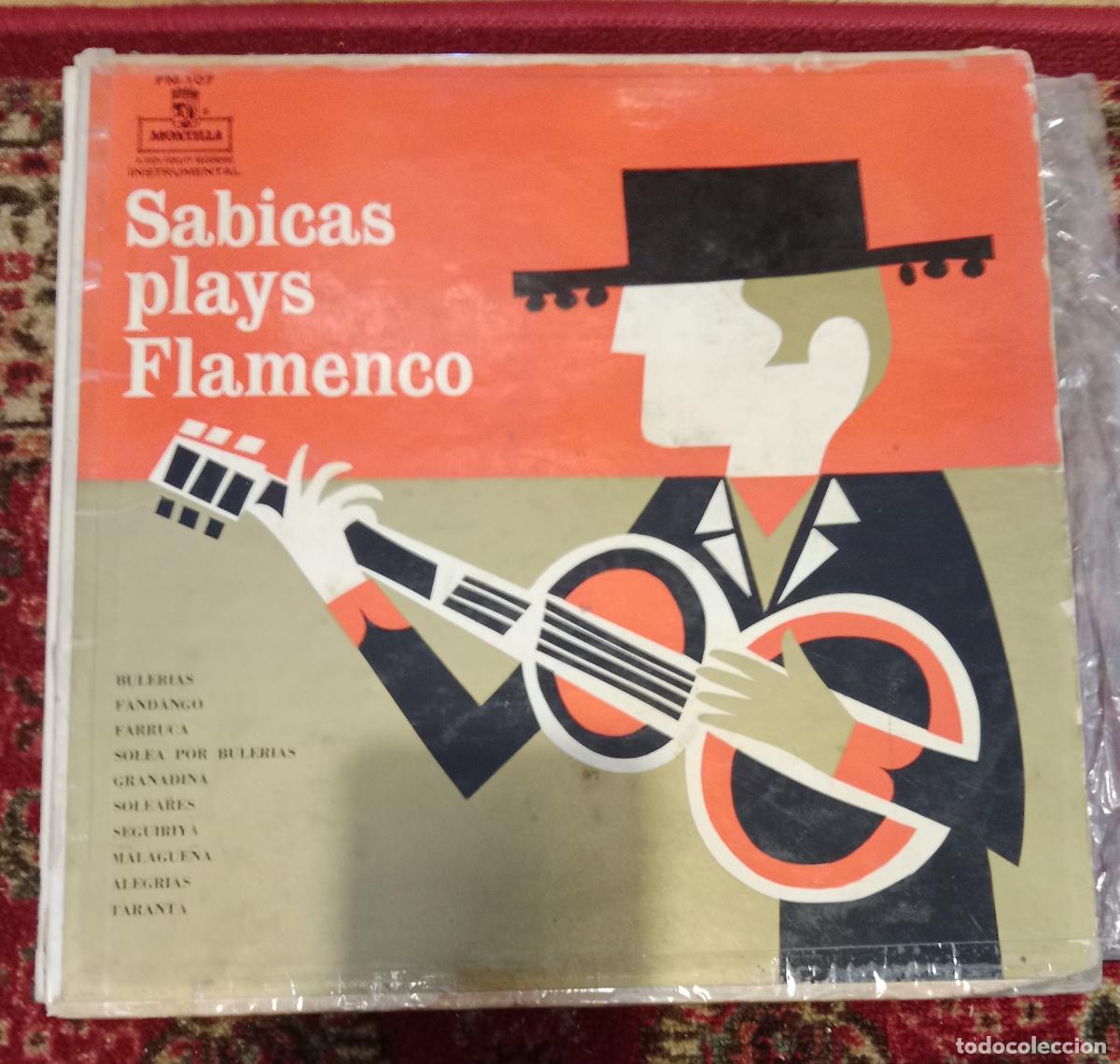 Discos de vinilo: Sabicas &ndash; Sabicas Plays Flamenco Lp eeuu 60s