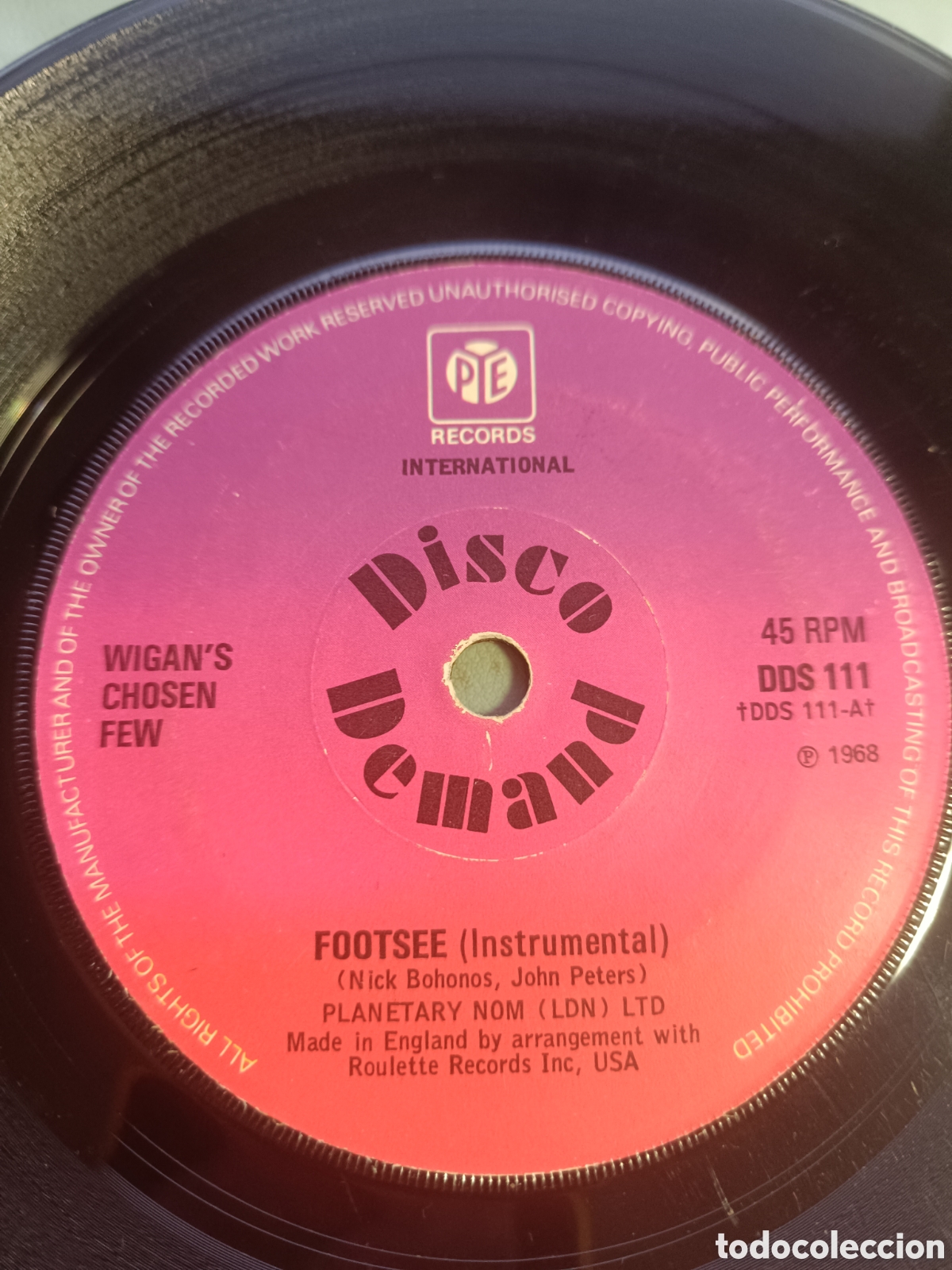 Discos de vinilo: Chosen Few / Chuck Wood &ndash; Footsee / 7 Days Too Long