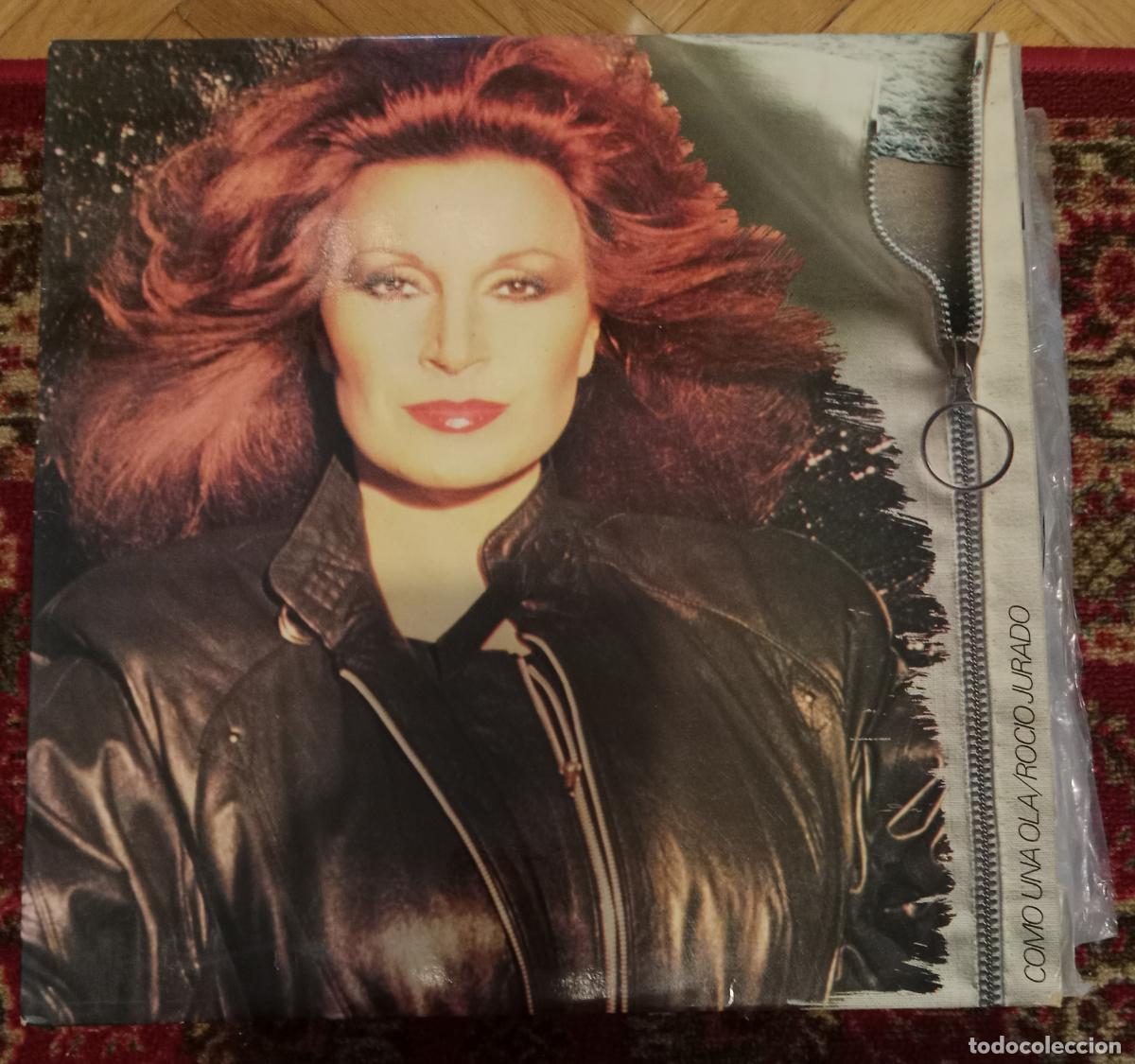 Discos de vinilo: Rocio Jurado &ndash; Como Una Ola Lp Espa&ntilde;a 1981