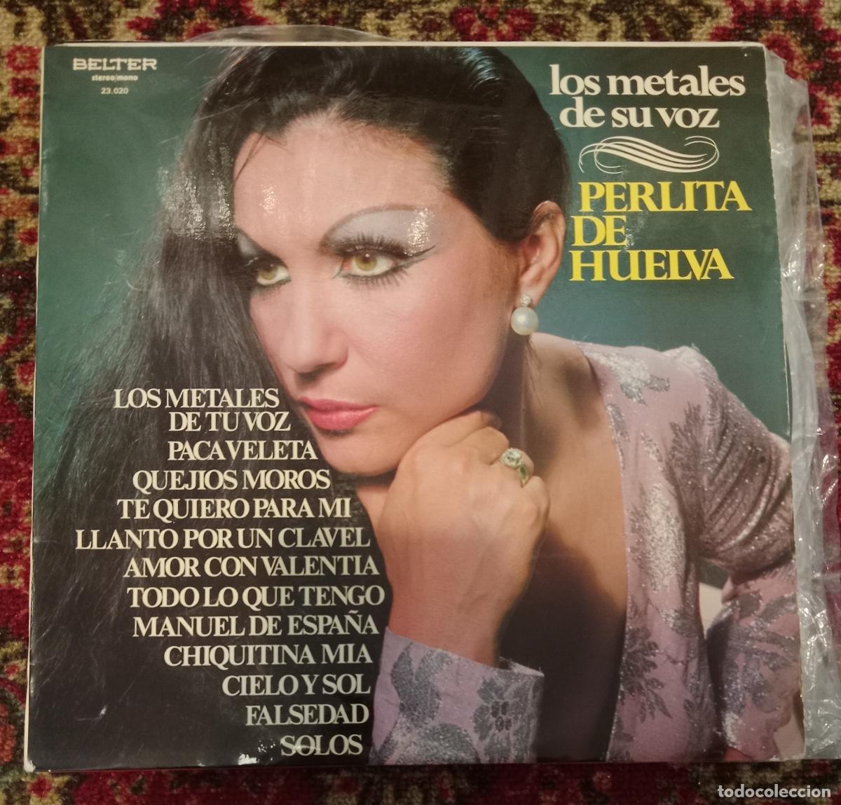 Discos de vinilo: Perlita De Huelva &ndash; Los Metales De Su Voz Lp 1975