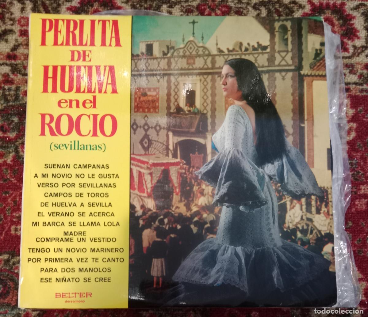 Discos de vinilo: Perlita De Huelva &ndash; Perlita De Huelva En El Roc&iacute;o Lp 1970