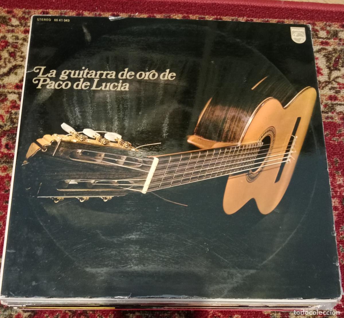 Discos de vinilo: Paco De Luc&iacute;a &ndash; La Guitarra De Oro De Paco De Lucia Doble Lp 1973