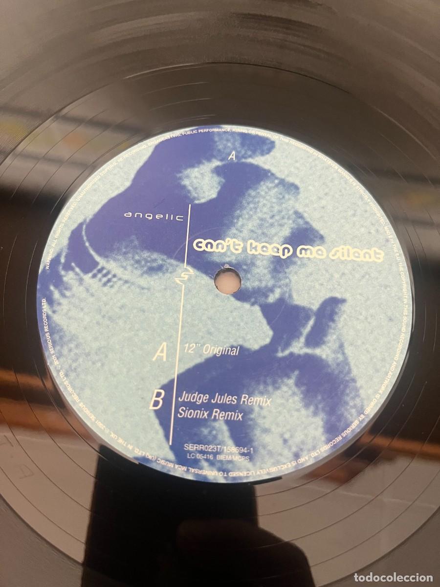Discos de vinilo: Angelic Cant Keep Me Silent - Foto 4