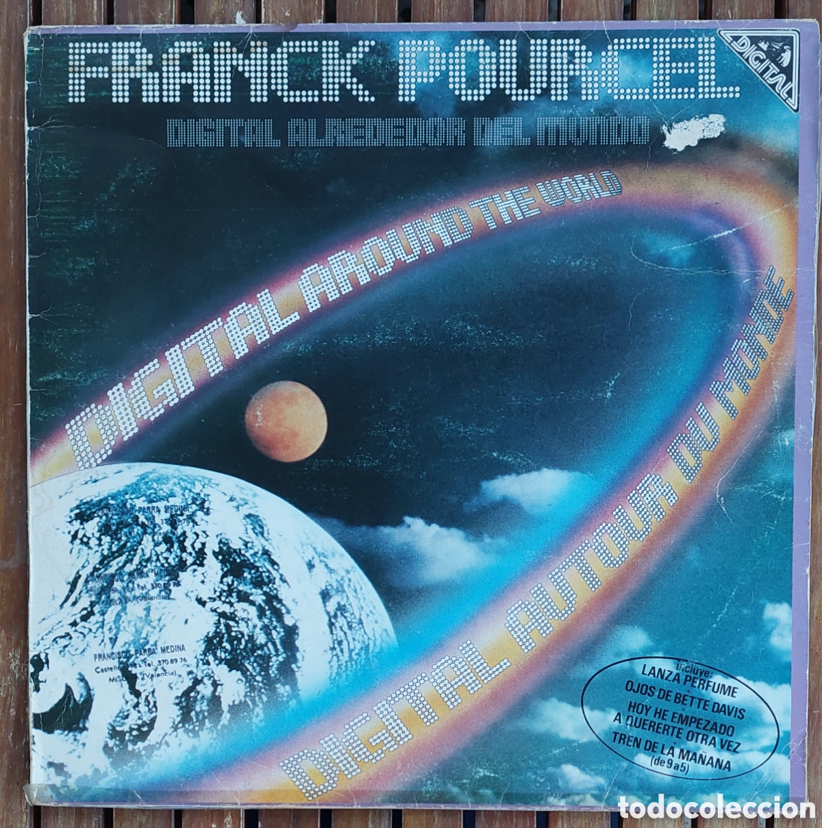 Discos de vinilo: FRANCK POURCEL DIGITAL ALREDEDOR DEL MUNDO DIGITAL AROUND THE WORLD EMI 1981