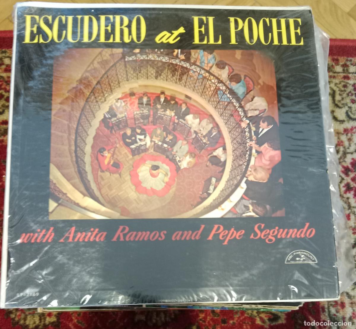 Discos de vinilo: Mario Escudero, Anita Ramos, Pepe Segundo &ndash; Escudero At El Poche Lp EEUU 1964
