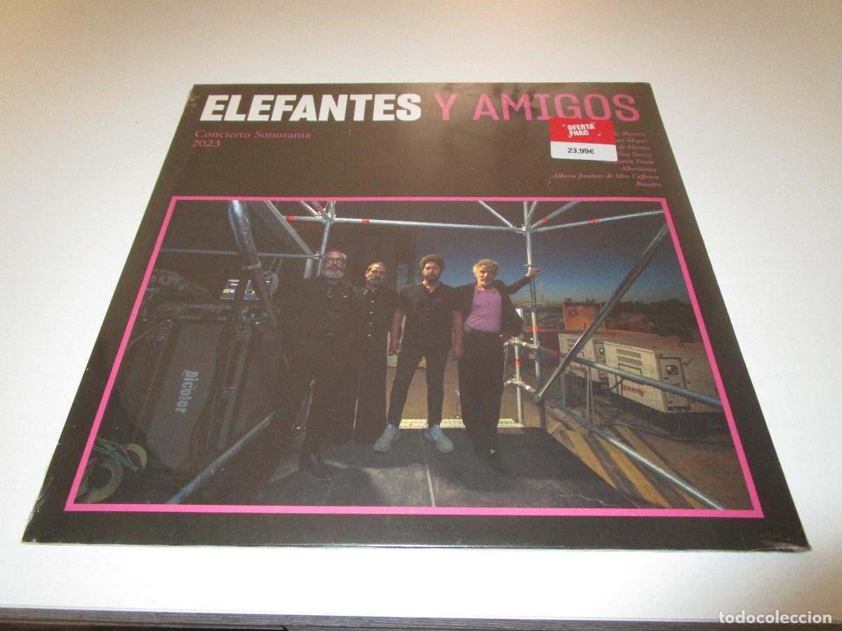 Discos de vinilo: ELEFANTES Y AMIGOS ( CONCIERTO SONORAMA 2023 ) - VINILO - NUEVO - 5054197936357 - ROZALEN