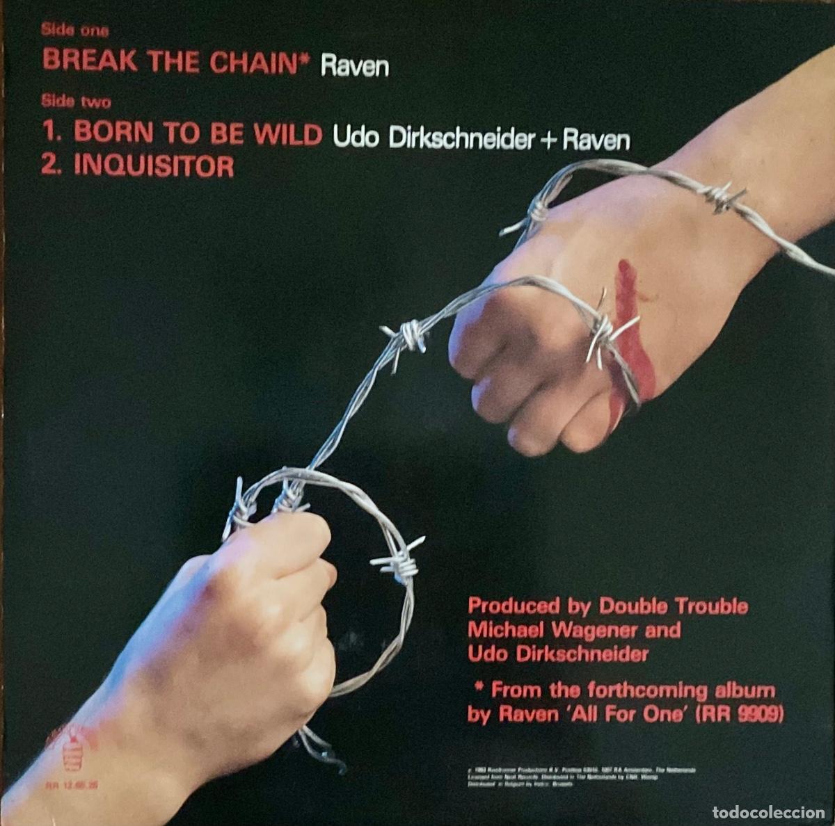 Discos de vinilo: RAVEN - BREAK THE CHAIN - Foto 2