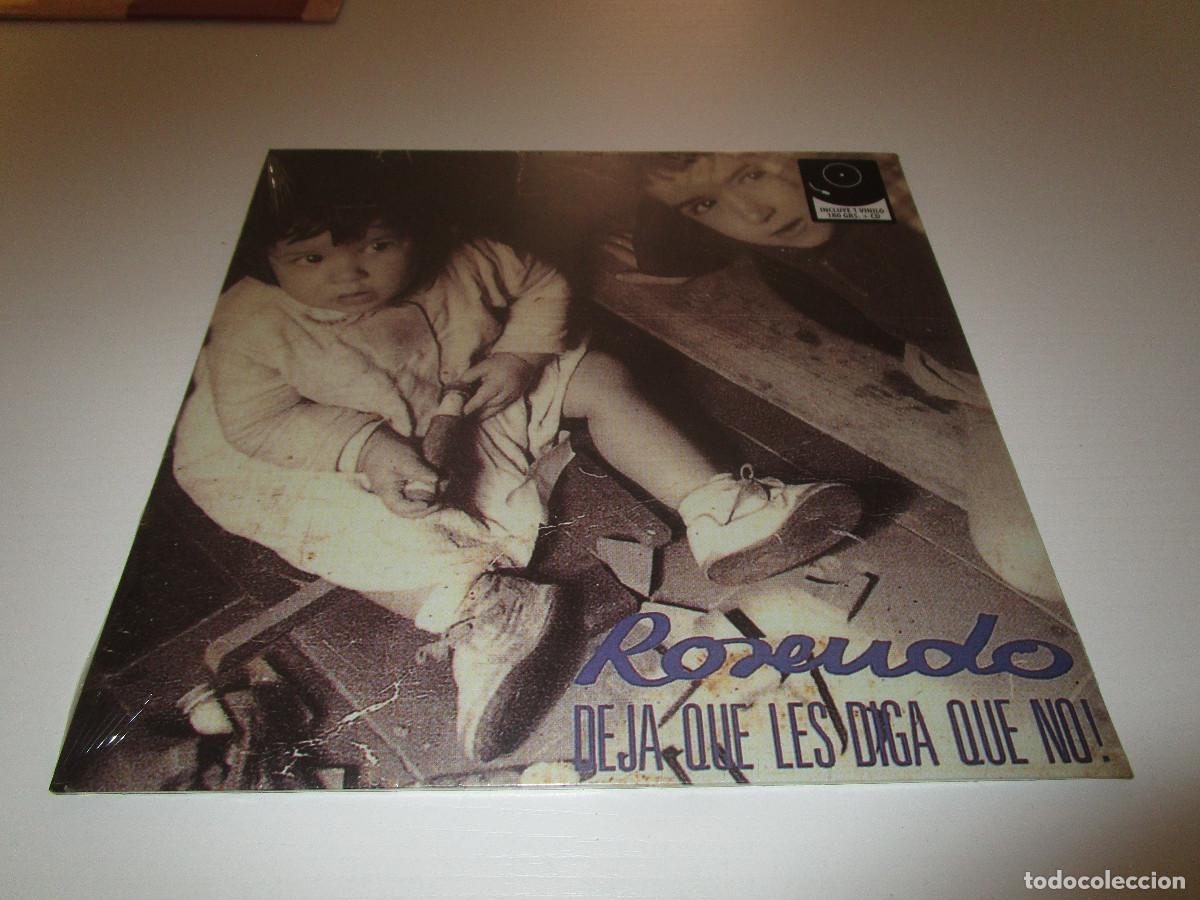 Discos de vinilo: ROSENDO ( DEJA QUE LES DIGA QUE NO ! )- VINILO 180 GRS. + CD - NUEVO - 0190296595301