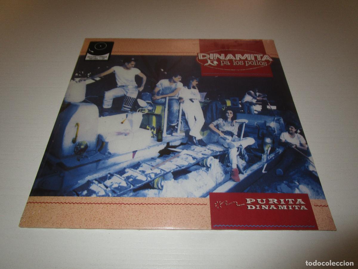 Discos de vinilo: DINAMITA PA LOS POLLOS ( PURITA DINAMITA ) - VINILO 180 GRS. + CD - NUEVO - 0190296401435